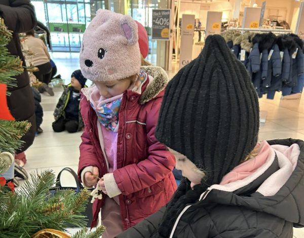 zdobení stromečku v GP